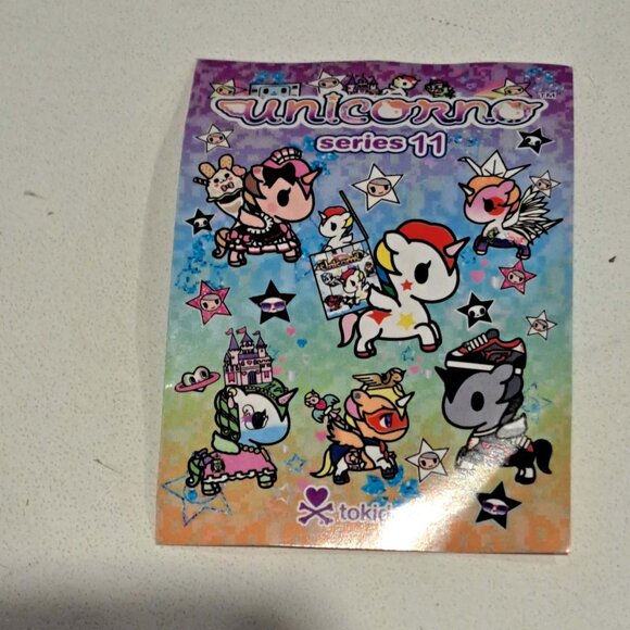 Unicorno Series 11 tokidoki set of 2 Sneaker head and special delivery pink - Picture 2 of 2